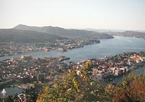 view over Bergen